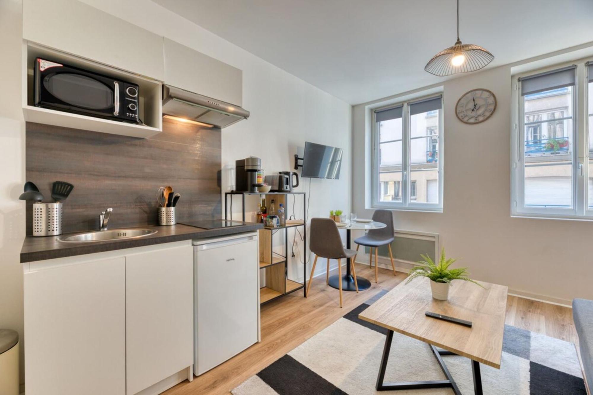 Le Thibaut Studio Renove Au Coeur De Rouen Extérieur photo