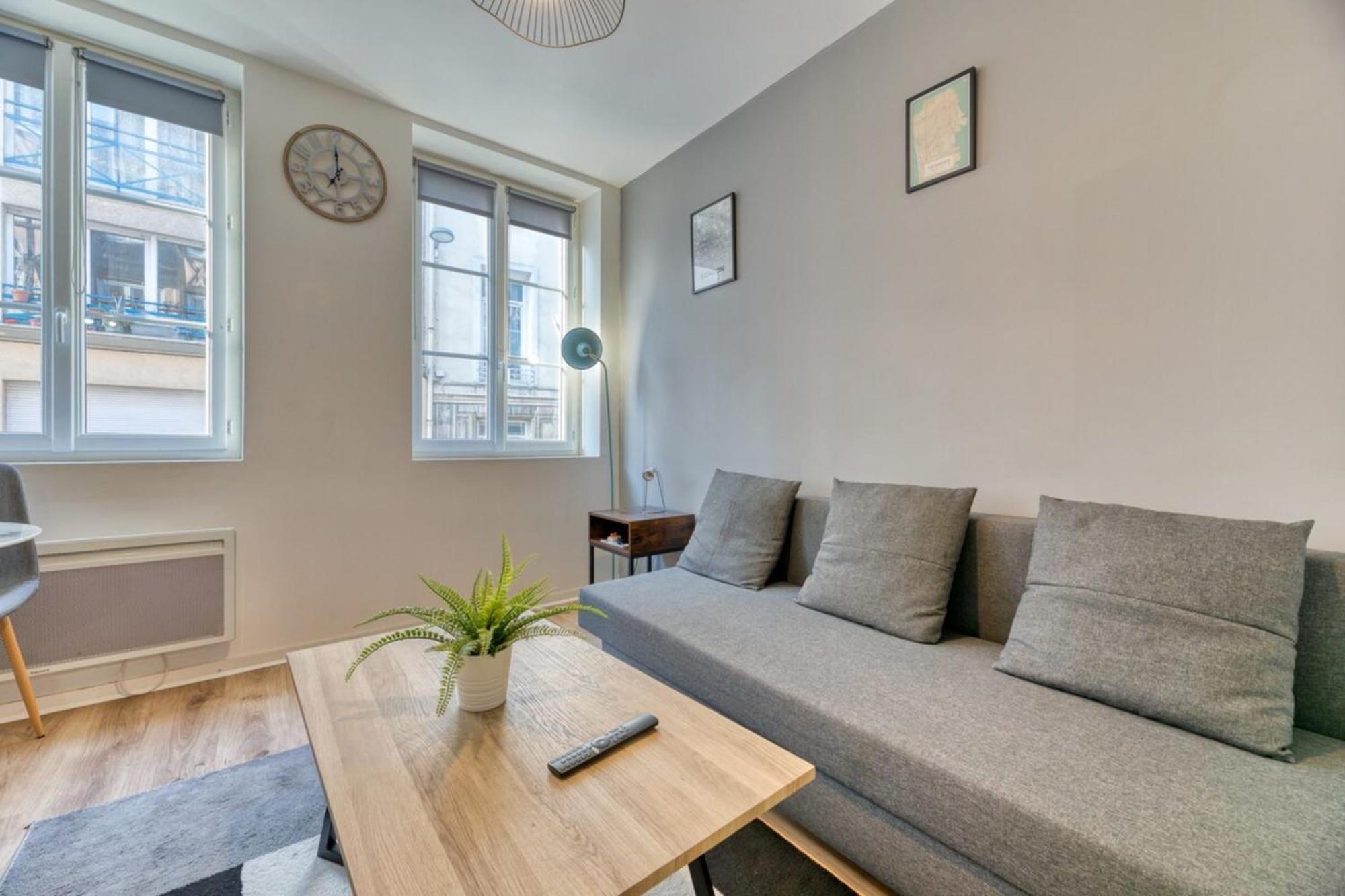 Le Thibaut Studio Renove Au Coeur De Rouen Extérieur photo