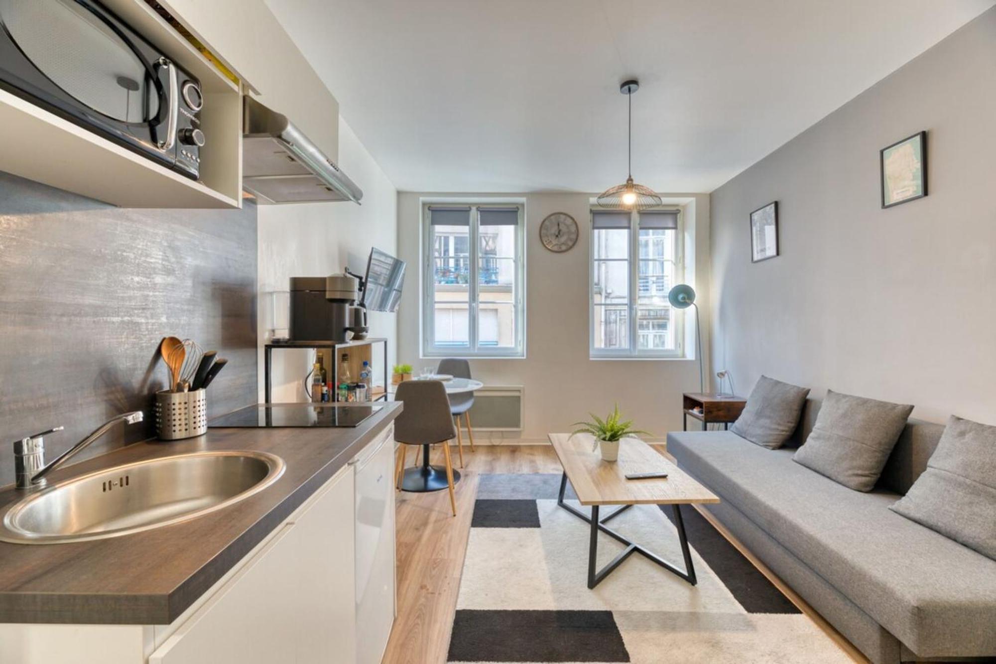 Le Thibaut Studio Renove Au Coeur De Rouen Extérieur photo