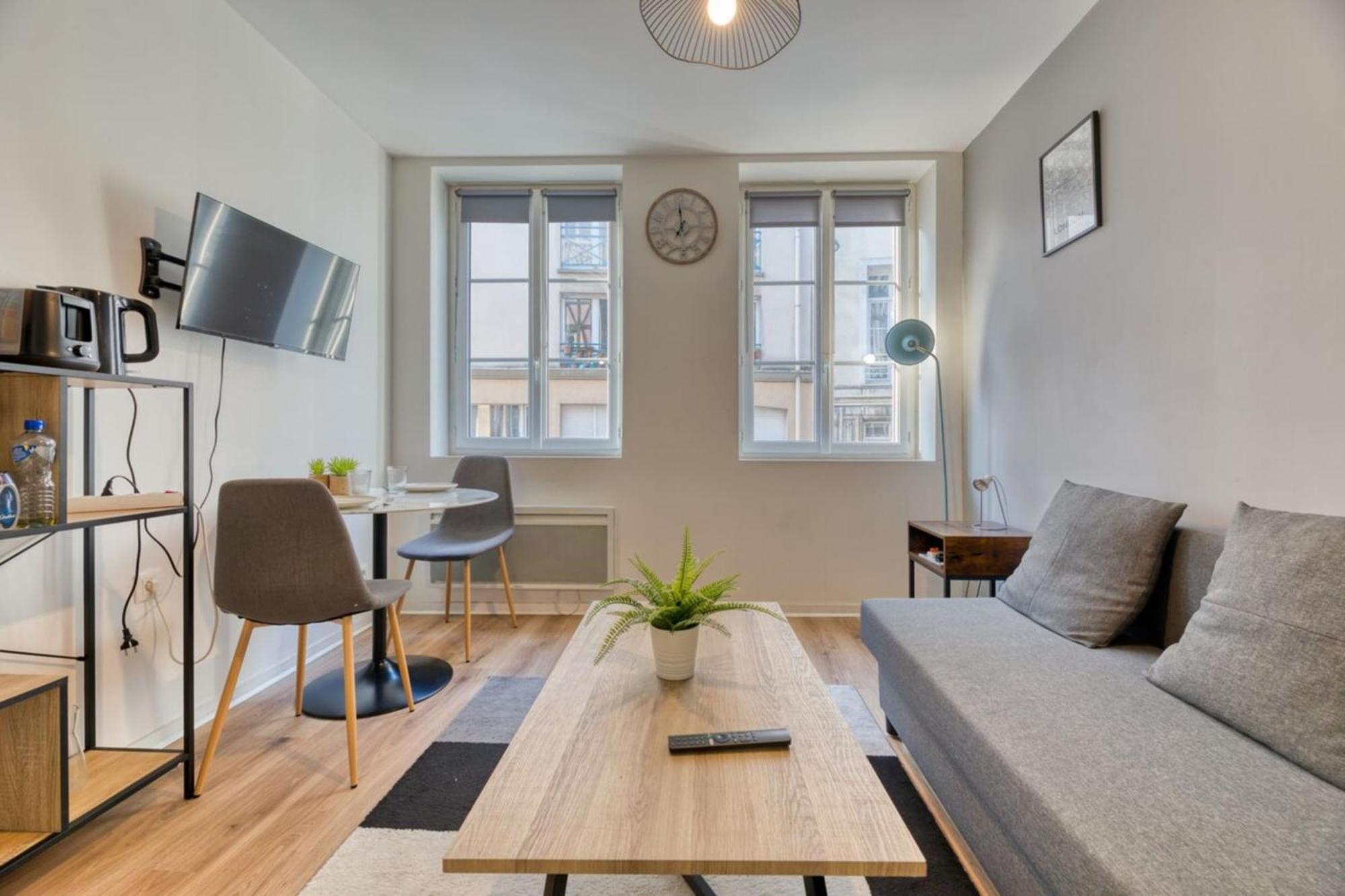 Le Thibaut Studio Renove Au Coeur De Rouen Extérieur photo